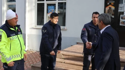 Başkan Uzun, jandarma personelini ziyaret etti