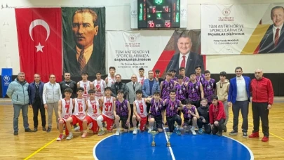 Basketbol Genç Erkekler İl Birinciliği Müsabakaları Tamamlandı