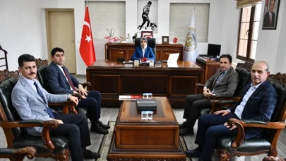 Çetin'den Güneş'e Hayırlı Olsun Ziyareti