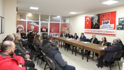 CHP İlçe Teşkilatı Grup Toplantısını Gerçekleştirdi