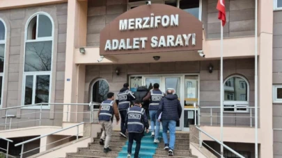 Cinayet Zanlısı Adliyede