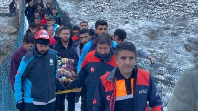 Dağdan düşen genç hayatını kaybetti