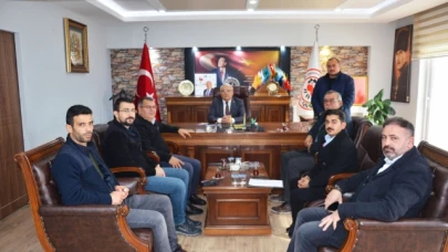 DSYB'den Başkan Kemal Şahin'e Ziyaret