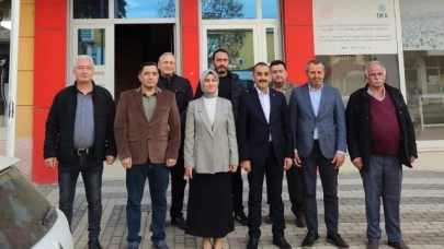 Güneş'ten Gümüşhacıköy TSO'ya iade-i ziyaret