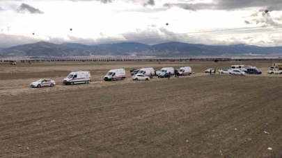 Helikopter kazasında şehit olan 6 askerin naaşları morga kaldırıldı