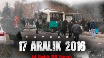 Kargı Kayseri'de şehit olan 14 askeri andı