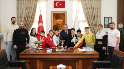 Kargı Türkiye 3.'sü olan judocuları misafir etti