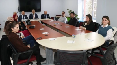 Katipoğlu Mesleki Paylaşım Toplantıları Çalışması'na katıldı