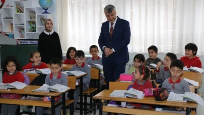 Katipoğlu'ndan, Büyük Kızılca İlk-Ortaokulu'na ziyaret