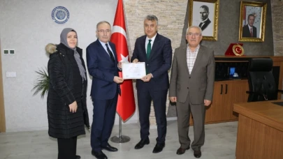 Katipoğlu’ndan pilot okullara Teşekkür Belgesi