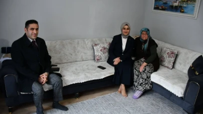 Kaymakam Güneş hane ziyaretlerine devam ediyor