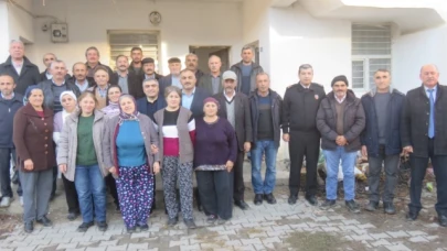 Kaymakam Karaaslan'dan köy ziyaretleri