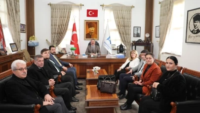 Keleş ve yönetiminden Kargı'ya ziyaret