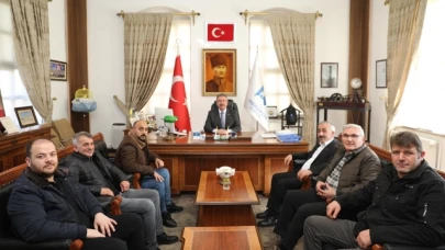 Kırbaş ve yönetiminden Kargı'ya ziyaret