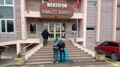 Merzifon'da kesinleşmiş hapis cezası bulunan şahıs yakalandı