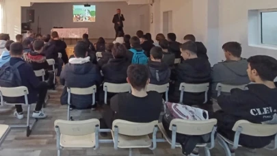 Merzifon'da öğrencilere sorumluluk bilinci anlatıldı