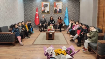 Minik Kalpler Uçakla Tanıştı