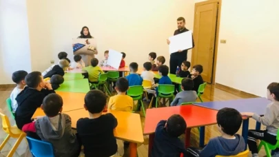 Minik Öğrencilere Eğitimler Devam Ediyor