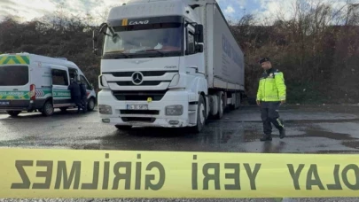 Park halindeki tırın dorsesinde ölü bulundu