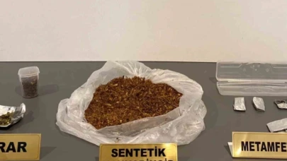 Uyuşturucuyla yakalanan 2 kişi gözaltına alındı