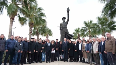 Şehit Asteğmen Kubilay, adına yapılan meydan ve anıtın önünde anıldı