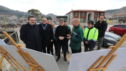 Vali Bakan, faaliyetleri yerinde inceledi