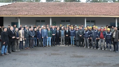 Yeni Çeltek Maden İşletmesi'nde program düzenlendi