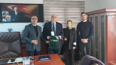 Yeşilay'dan Müdür Gültekin'e Ziyaret