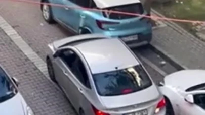 17 yaşındaki sürücü ortalığı birbirine kattı: O anlar kamerada