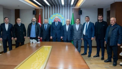 Aktaş ve yönetiminden taziye ziyareti