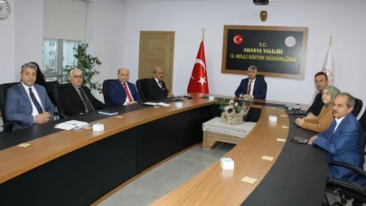 Amasya'da eğitim-öğretim çalışmaları istişare edildi