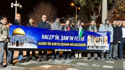 Amasya'da Gazze direnişi selamlandı