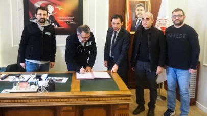 Amasya'da sığır cinsi hayvanlar kimliklendiriliyor