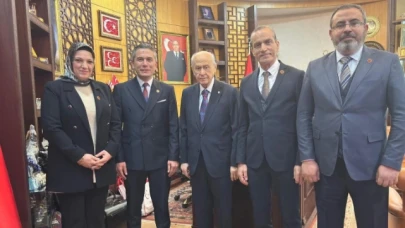 Başkan Akgül, Bahçeli’yi ziyaret etti