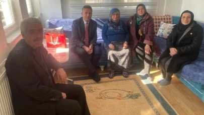 Başkan Akgül, Şehit Ailelerini Ziyaret Etti