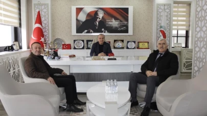 Başkan Kırlangıç Misafirlerini Ağırladı
