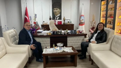 Başkan Özyol, Misafirlerini Ağırladı