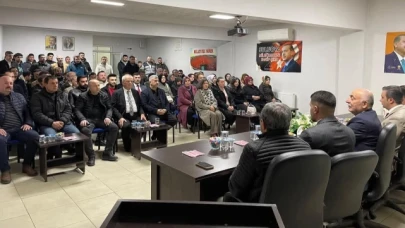 Başkan Uzun'dan AK Parti İlçe Teşkilatı'na Ziyaret