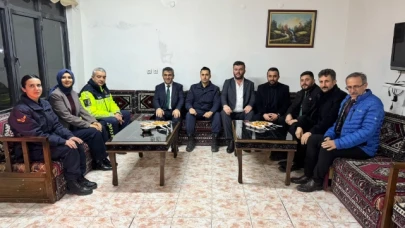 Başkan Uzun'dan yeni yıl ziyaretleri