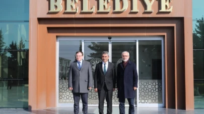Başkan Uzun, Misafirlerini Ağırladı