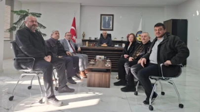 Caba ve yönetiminden Kırılmaz'a hayırlı olsun ziyareti