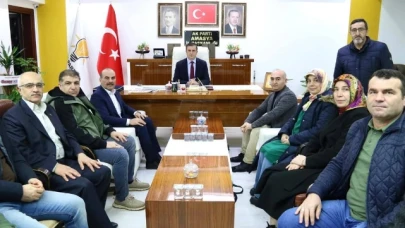 Camcı'dan Başkan Uzun'a ziyaret