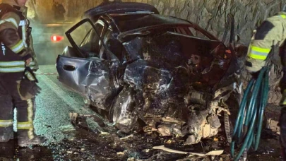 Feci kaza... Ters yönde ilerleyen araç dehşet saçtı: 1 ölü