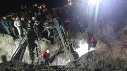Göçük altında kalan 2 kişinin cansız bedenlerine ulaşıldı