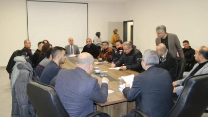 İl Müdür Vekili Gümüş başkanlığında toplantı yapıldı