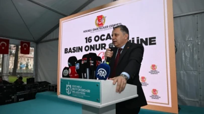 KGK, İzmit’te Basın Onur Günü’nü kutladı