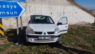 Merzifon'da aynı yerde 2 gün sonra ikinci kaza