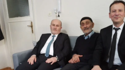 Müftü Kaya geçmiş olsun ziyaretinde bulundu