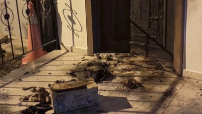 Muhtarlık binasına saldırı gerçekleştirildi