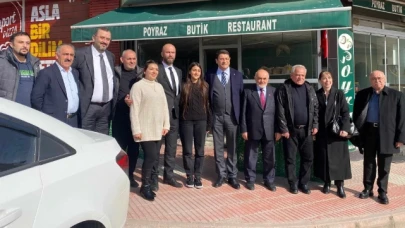 Şahin, İlçe Teşkilatı ile bir araya geldi